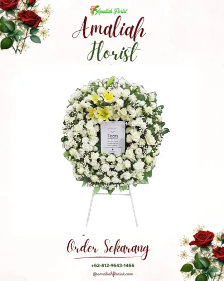 Krans Bunga Duka Menjangan